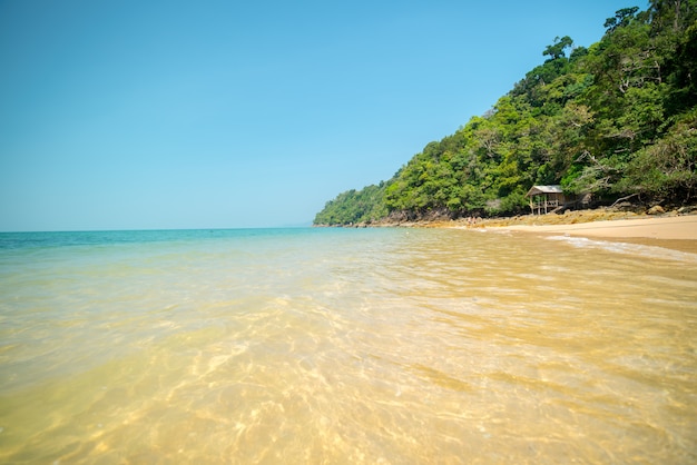 Paisaje de una hermosa playa