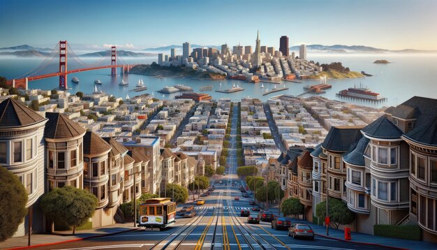 El paisaje icónico de San Francisco