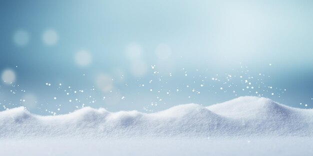 El paisaje invernal de las manchas de nieve de la IA generativa