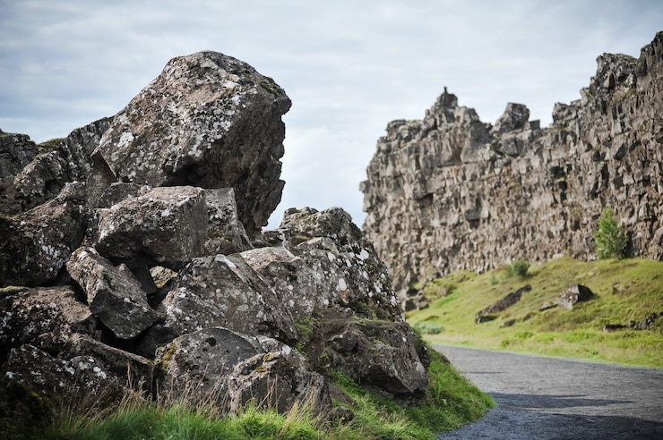 Foto paisaje de islandia