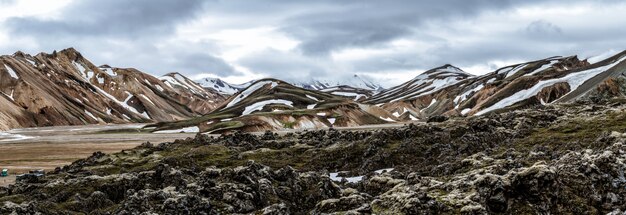 Paisaje de Landmannalaugar Islandia Highland