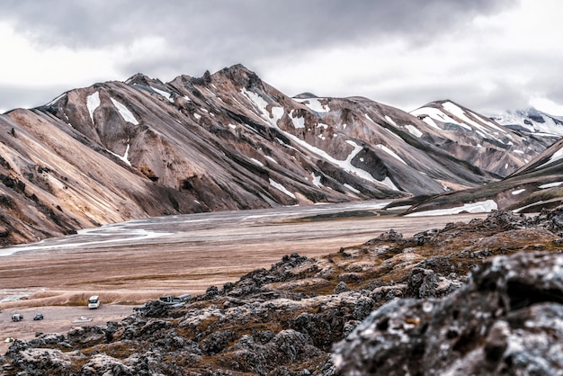 Paisaje de Landmannalaugar Islandia Highland