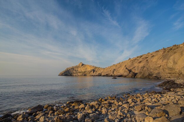 paisaje del mar negro