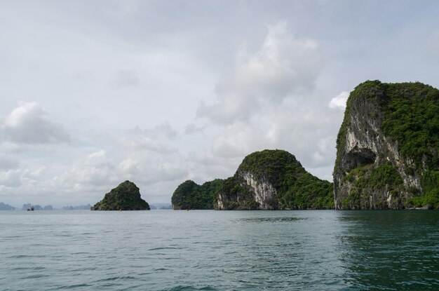 paisaje del mar de vietnam