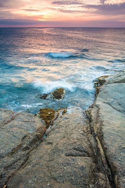 Paisaje marino en la costa brava