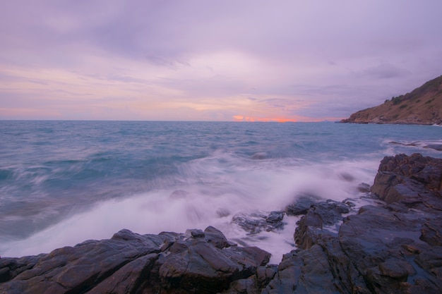 paisaje marino / ritmo de la ola