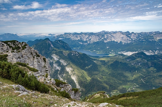 Paisaje de montaña en los Alpes austriacos