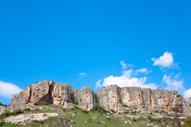 Paisaje de montaña de Crimea (Ucrania)