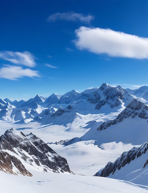 Paisaje de montaña generado por IA