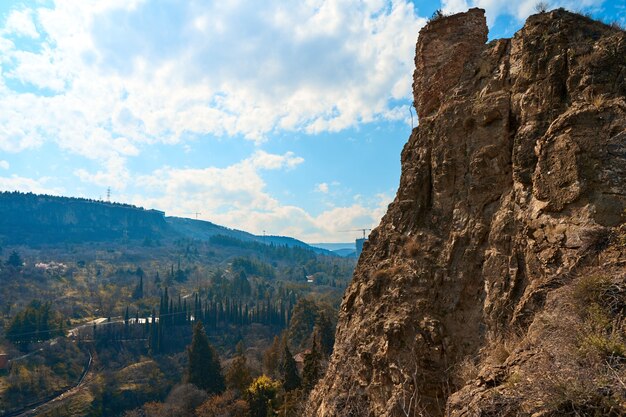 Paisaje de montaña de Georgia