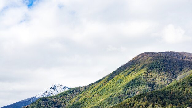 Paisaje de montaña de Krasnaya Polyana, Sochi, Rusia.