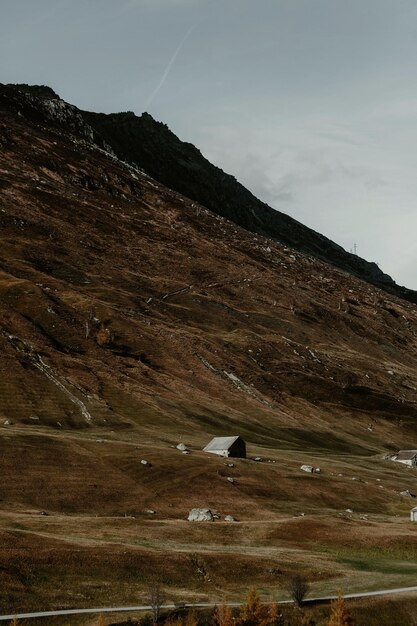 paisaje de montaña del país