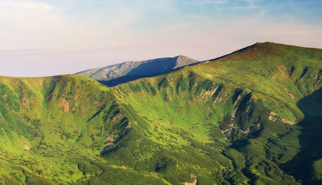 Foto paisaje de montaña