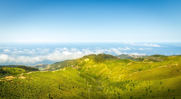 Paisaje de las montañas