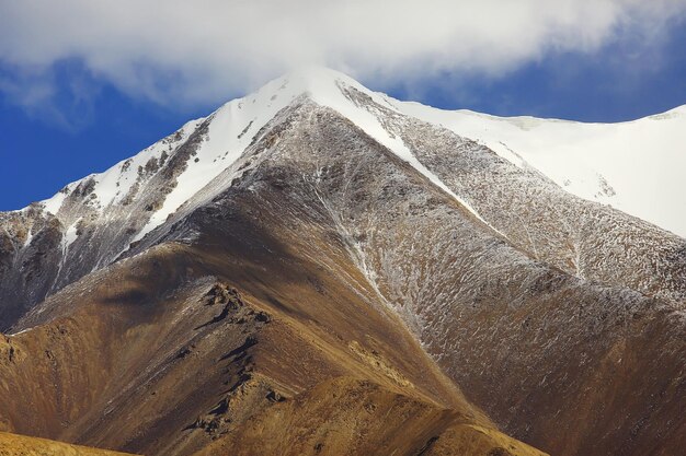 paisaje montañoso del acantilado en el Himalaya