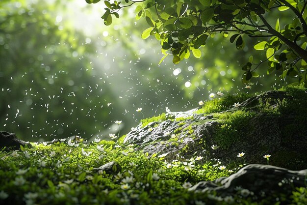 Un paisaje natural mágico y realista