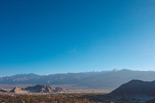 Foto paisaje de naturaleza de montaña