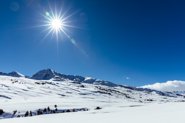 Paisaje nevado