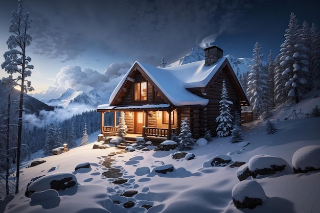 Paisaje de nieve pacífico fondos paisajes hermosos imágenes de fondo de naturaleza hermosa