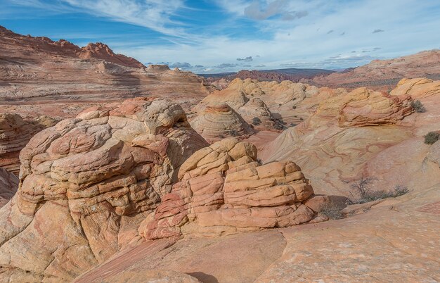 Foto paisaje de la ola