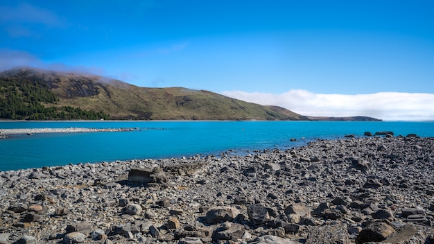 El paisaje de Otago en Nueva Zelanda