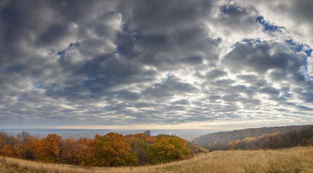 Foto paisaje de otoño