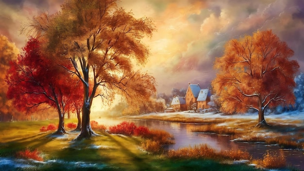 Paisaje de otoño