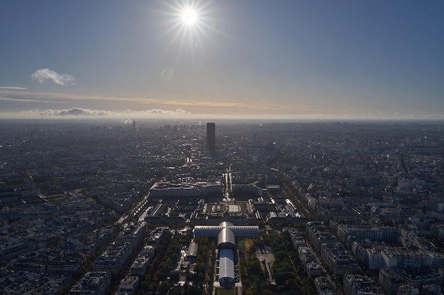 Paisaje de París desde la Torre Eiffel.