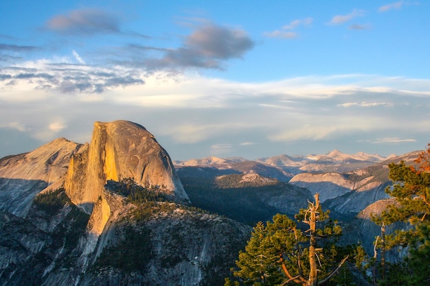 Paisaje en el Parque Nacional de Yosemite