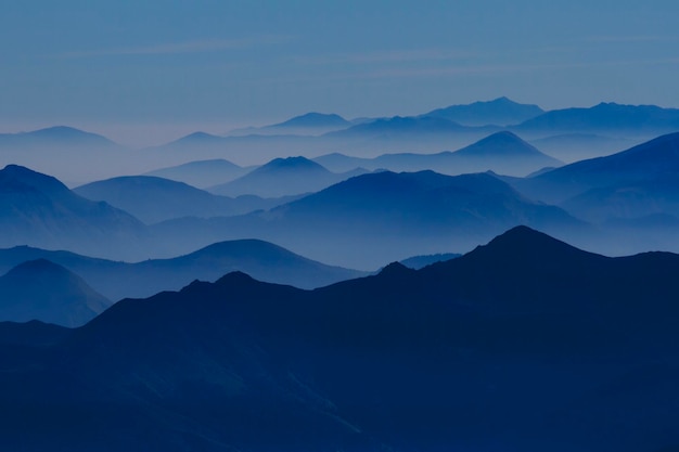 Foto paisaje pic blanc en los alpes franceses