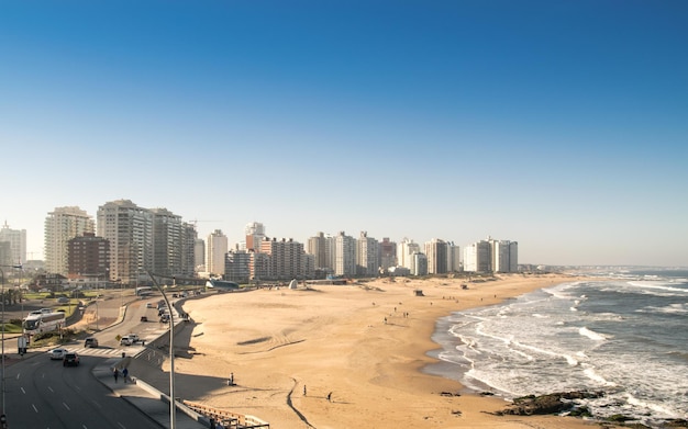 Paisaje de playa en Uruguay