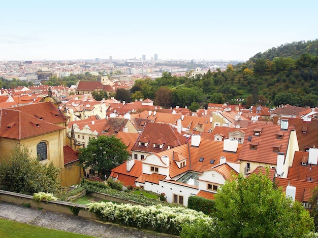 Foto paisaje de praga