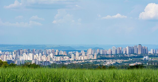 Paisaje de Ribeirao Preto en Sao Paulo, Brasil