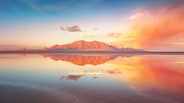 Paisaje rural de ensueño y paz