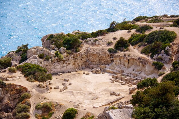 Paisaje del Santuario de Hera en Grecia