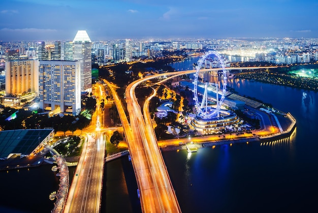 paisaje de singapur