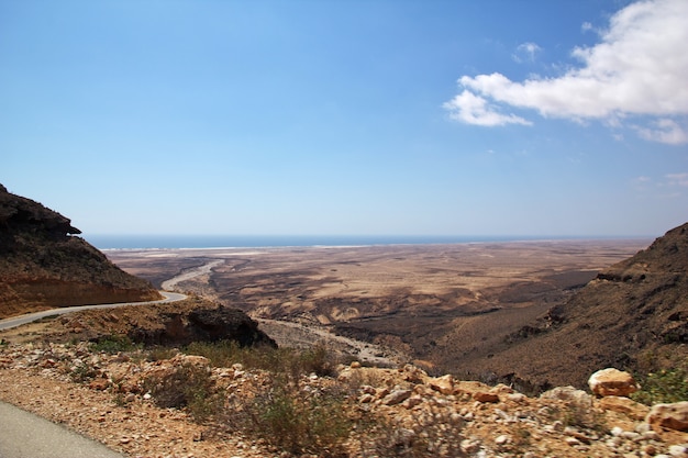 Foto paisaje de socotra en yemen