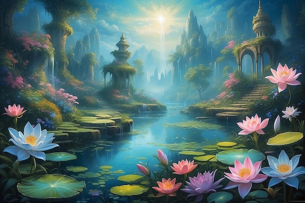 El paisaje de los sueños de Lily