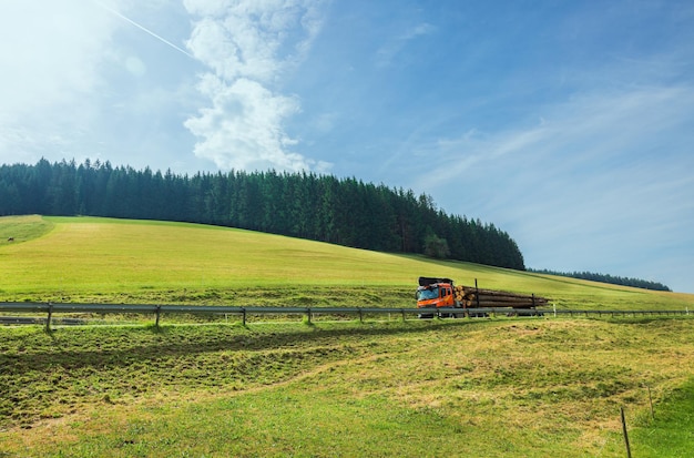 Paisaje en el suroeste de Alemania