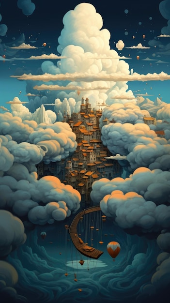 Paisaje surrealista