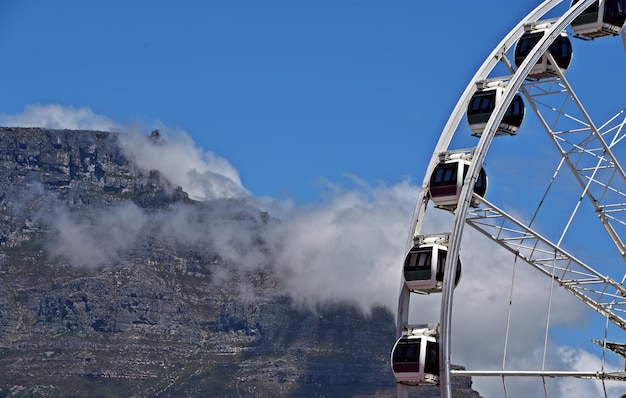 Paisaje con Table Mountain y Cape Wheel