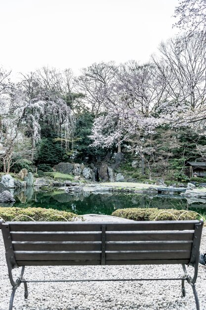 Foto el paisaje de tokio