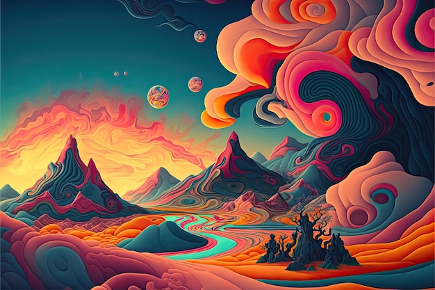 Paisaje trippy