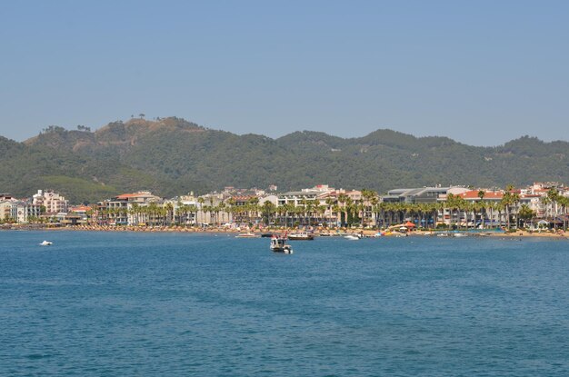 El paisaje turco Marmaris Turquía