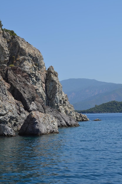 El paisaje turco Marmaris Turquía