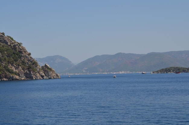 El paisaje turco Marmaris Turquía