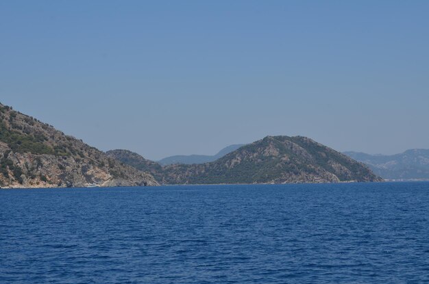 El paisaje turco Marmaris Turquía