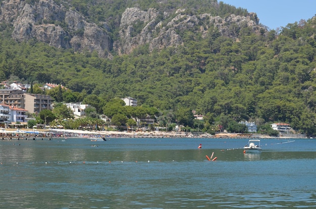 El paisaje turco Marmaris Turquía