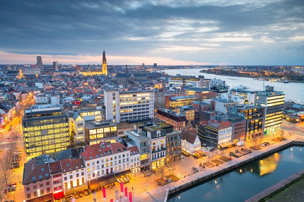 Paisaje urbano de Amberes, Bélgica