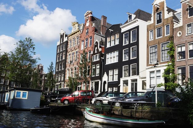 Paisaje urbano en Amsterdam Holanda